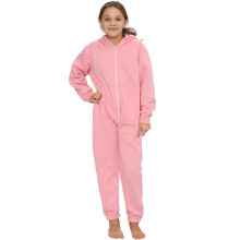 (5-6 Years, Baby Pink) Girls Boys Onesie Super Soft Pyjamas Jumpsuit