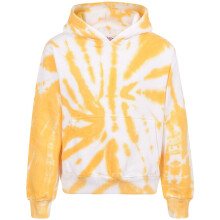 (13 Years, Tie Dye Mustard) Girls Boys Sweat Shirt Tops Plain Hooded 2-13