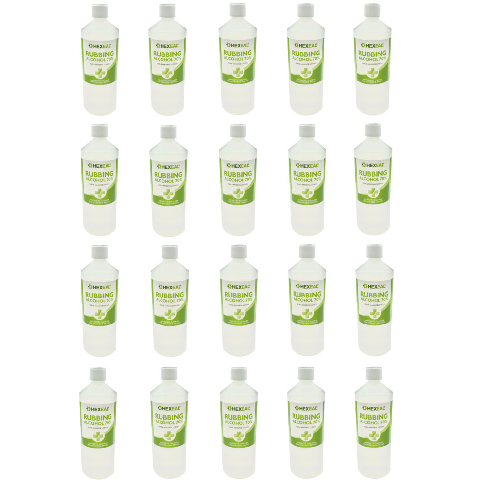 Hexeal Rubbing Alcohol 70% | 20L | Isopropyl Isopropanol Lab Grade