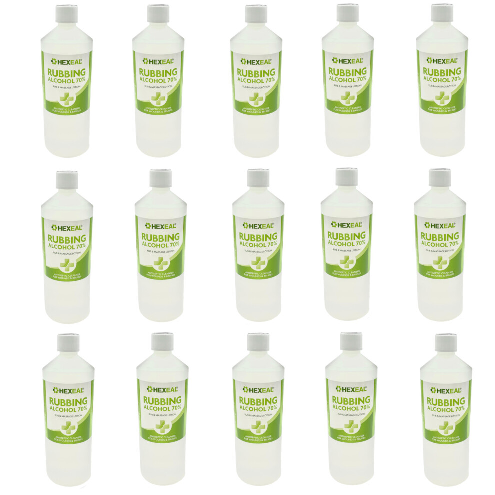 Hexeal RUBBING ALCOHOL 70% | 15L | Isopropyl Isopropanol Lab Grade
