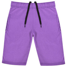 (11-12 Years, Lilac) Girls Casual Summer Chino Shorts Knee Length