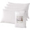 Pillow Protectors 4 Pack Quilted Microfiber Covers - Ultra Soft 1