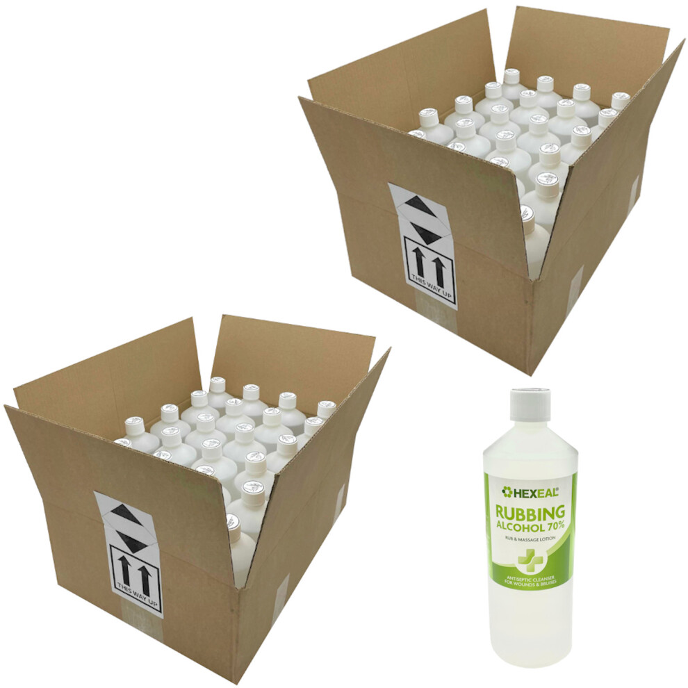 Hexeal Rubbing Alcohol 70% | 50L | Isopropyl Isopropanol Lab Grade