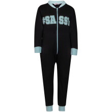 (11-12 Years, Sassy Aqua) Kids Girls Cotton Onesie Leopard Print Pyjamas
