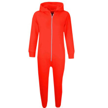 (13 Years, Neon Orange) Girls Boys Onesie Super Soft Pyjamas Jumpsuit