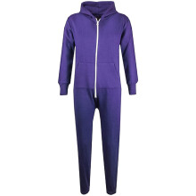 (2-3 Years, Purple) Girls Boys Onesie Super Soft Pyjamas Jumpsuit