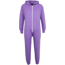 (11-12 Years, Lilac) Girls Boys Onesie Super Soft Pyjamas Jumpsuit