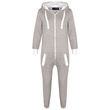 (13 Years, Grey) Girls Boys Onesie Pyjamas Sleepsuit Costume