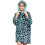 Girls Oversized Hoodie Mint Leopard Snuggle 3