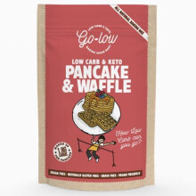 GO-LOW Keto Pancake & Waffle Mix | Low Carb | Diabetic friendly | Vegan Friendly | Sugar Free | Gluten Free | Paleo