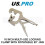 us pro US PRO Tools 10" Multi-use Locking Clamp With 2 Size Rotatable 90 Jaw mole 5903 1