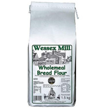 Wessex Mill Wholemeal Bread Flour 1.5kg (Pack of 2)