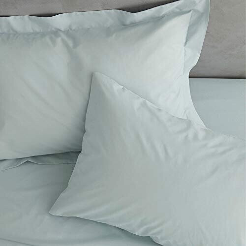 Catherine Lansfield Catherine Lansfield Easy Iron Percale Double Extra Deep Fitted Sheet Duck Egg 2