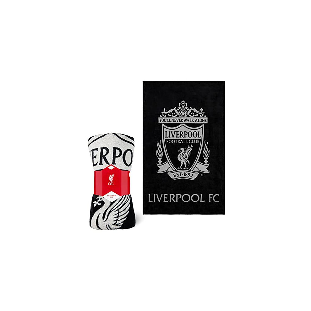 Liverpool Fc Liverpool F.c. Fleece Blanket, Soft Bed Throws, Sofa Blanket Throw, Gifts For Men Teens Kids