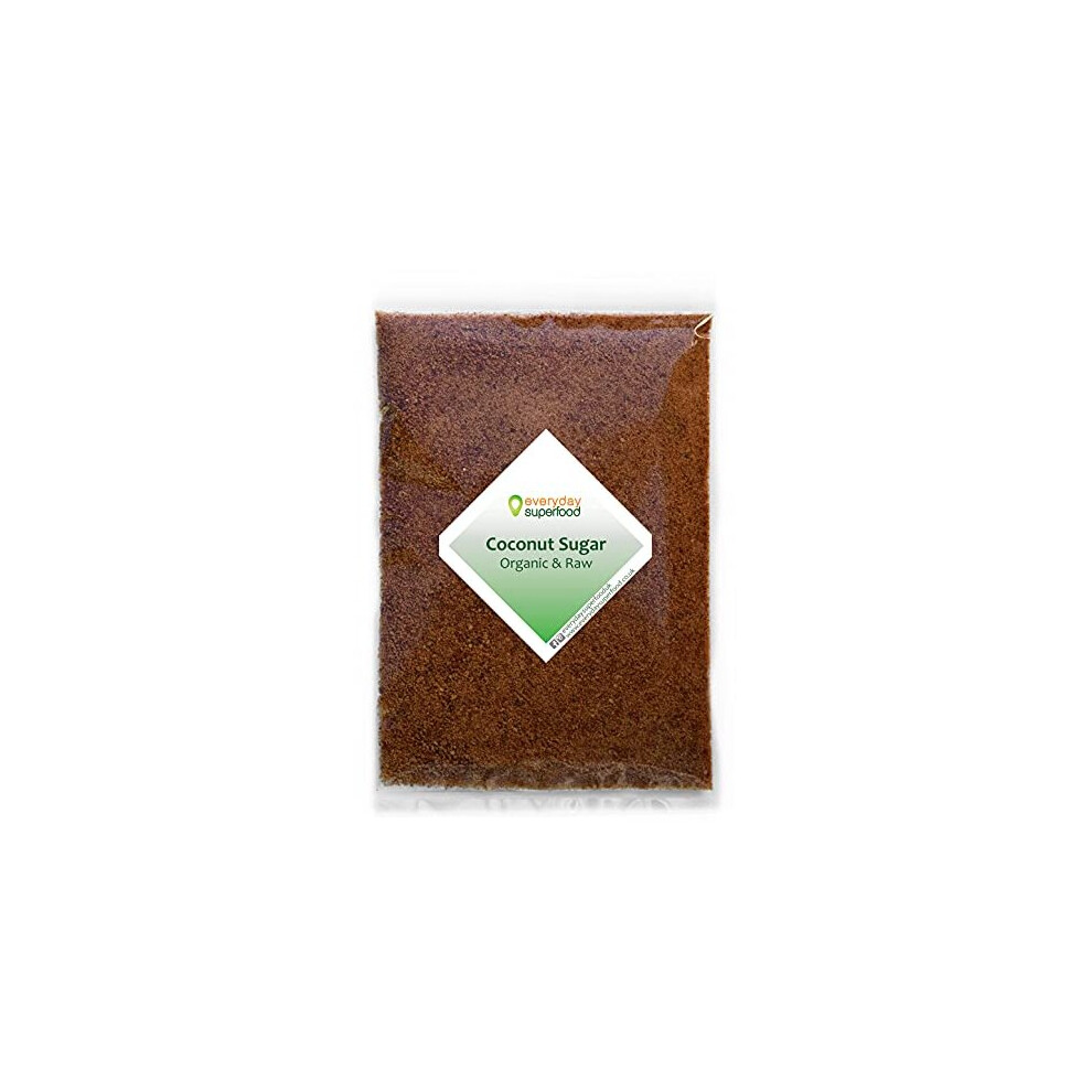 Everyday Superfood Organic Coconut Sugar 200G Premium Ethically Sourced Without Animal Suffering Vegan Kosher Coconut Palm Sugar Blossom