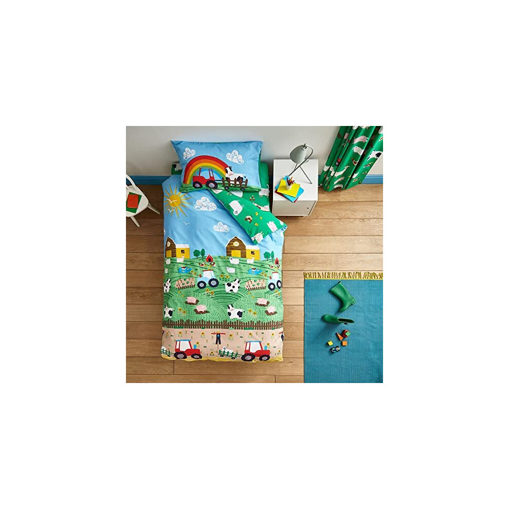Catherine Lansfield Farmyard Animals Duvet Cover Set - Image 4