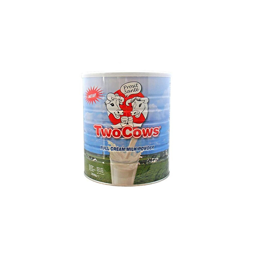 Two Cows Instant Full Cream Milk Powder, 2.5 kg