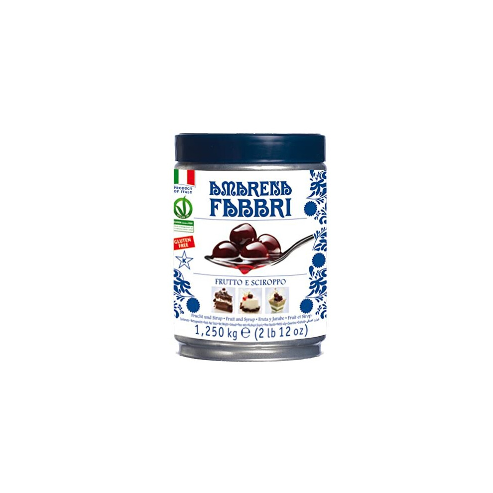 Fabbri Amarena Wild Cherries In Syrup 1,25Kg
