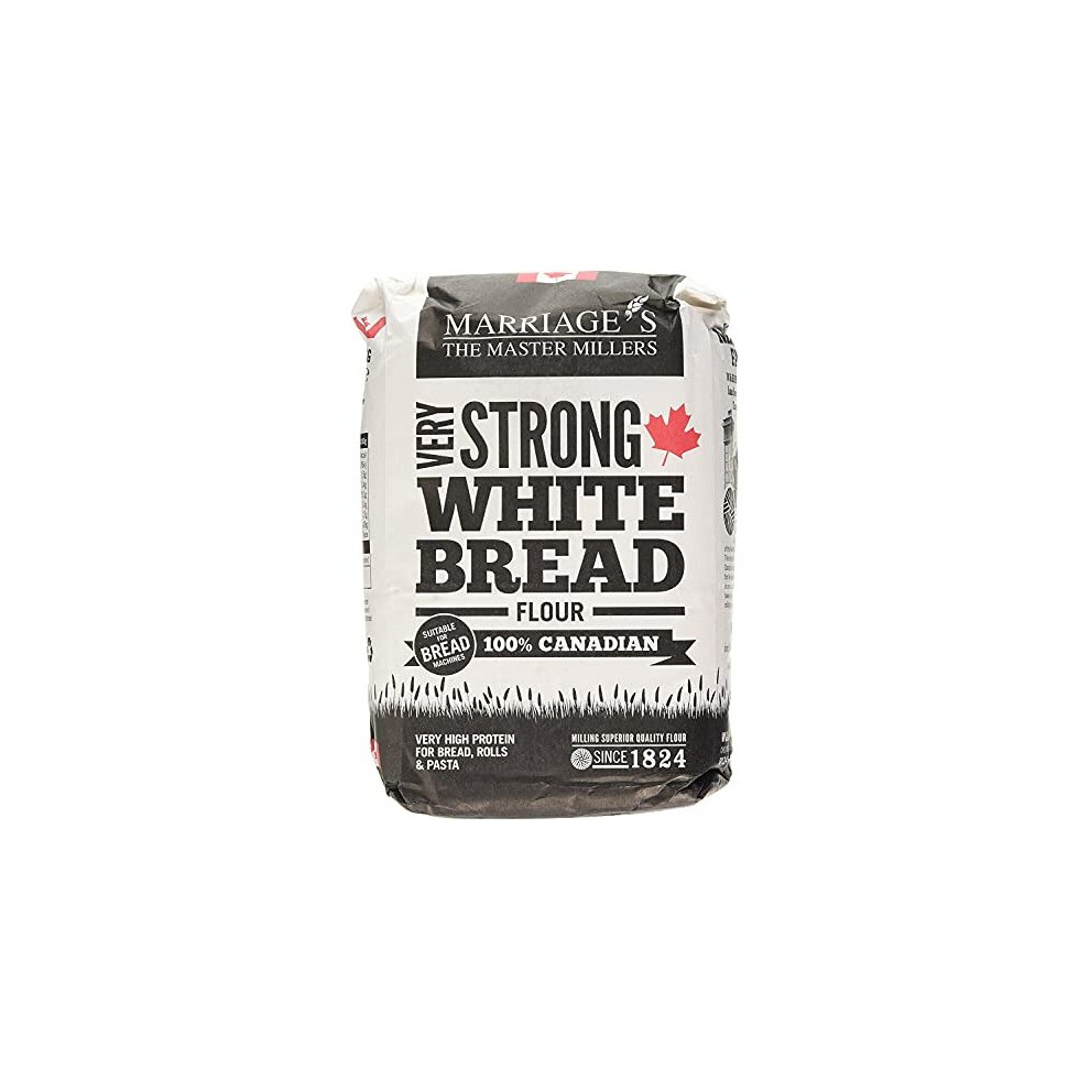Marriages Very Strong 100% Canadian White Flour - Pack Size = 5X1.5kg