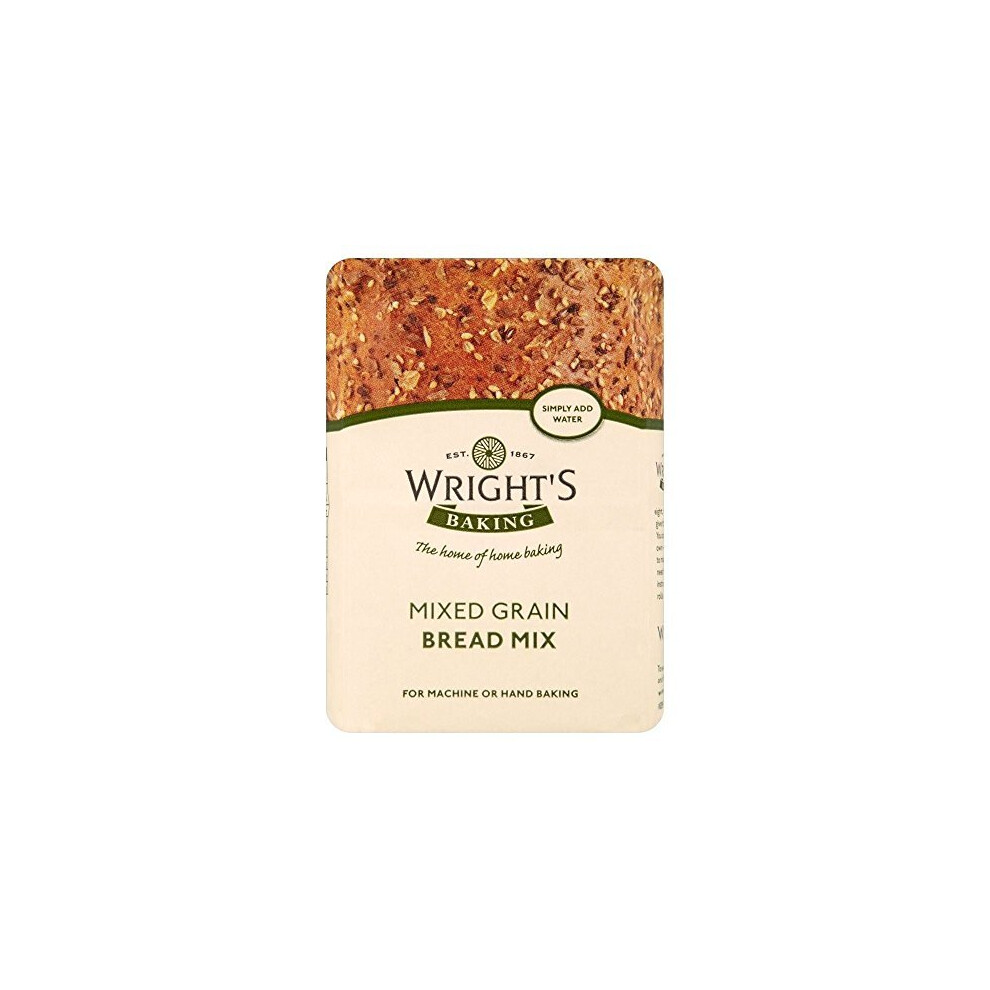 Wright's Mixed Grain Bread Mix (500g) - Pack of 6