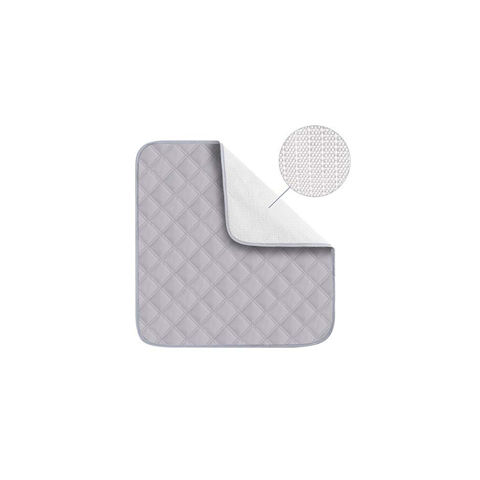 Xinchia Large Absorbent Washable Incontinence Chair Seat Protector Pad Chair Sheet Waterproof Washable Seat Pads Incontinence Chair Absorbent Pads Nonslip Pet