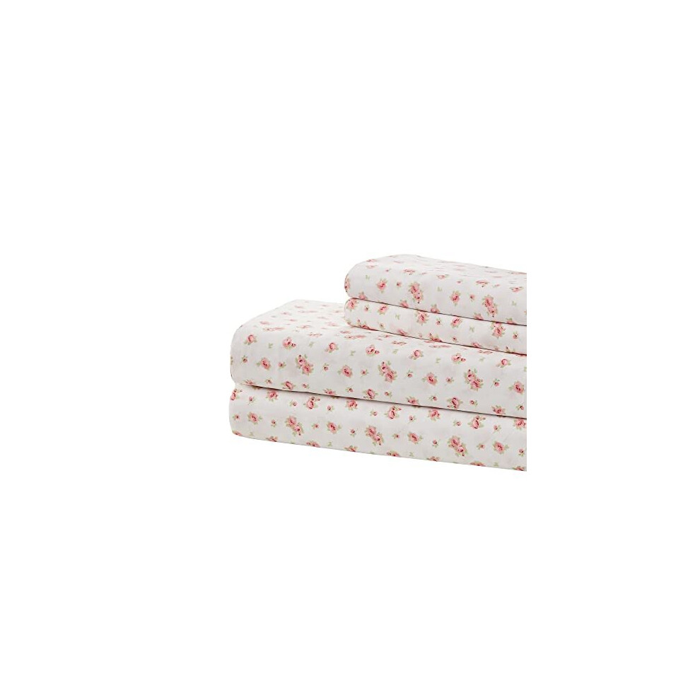 Draps en microfibre soyeuse et infroissables Modern Threads - Draps de lit luxueux en microfibre comprenant un drap plat, un drap-housse avec poches p
