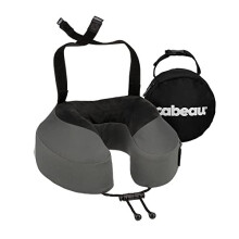 Cabeau Evolution S3 Travel Pillow ? Straps to Airplane Seat ? Ensures Your Head Won?t Fall Forward ? Relax with Plush Memory Foam ? Quick-Dry Fabric