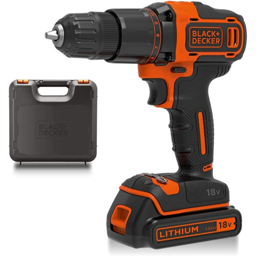 2-Gear Combi Hammer Drill Power Screwdriver Tool with Kitbox