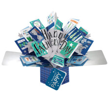 Happy Father's Day To A Wonderful Pappy Pop Up Card 3D Pop Up Cards
