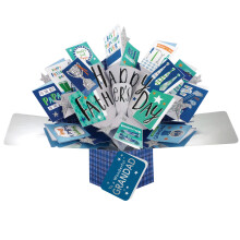 Happy Father's Day To A Wonderful Grandad Pop Up Card 3D Pop Up Cards