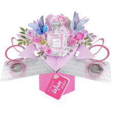 Mother's Day Card To The Best Mum Ever With Love Pop Up Card 3D Greeting Cards