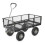 00; GOR800B-COM; 800-lb. Steel Utility Cart - Black 1