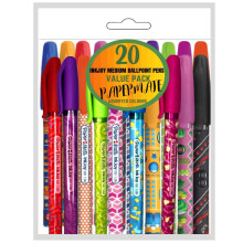 20 Papermate Inkjoy Ballpoint Pens Medium Point Smooth Ink Assorted Colours
