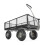 00; GOR800B-COM; 800-lb. Steel Utility Cart - Black 2