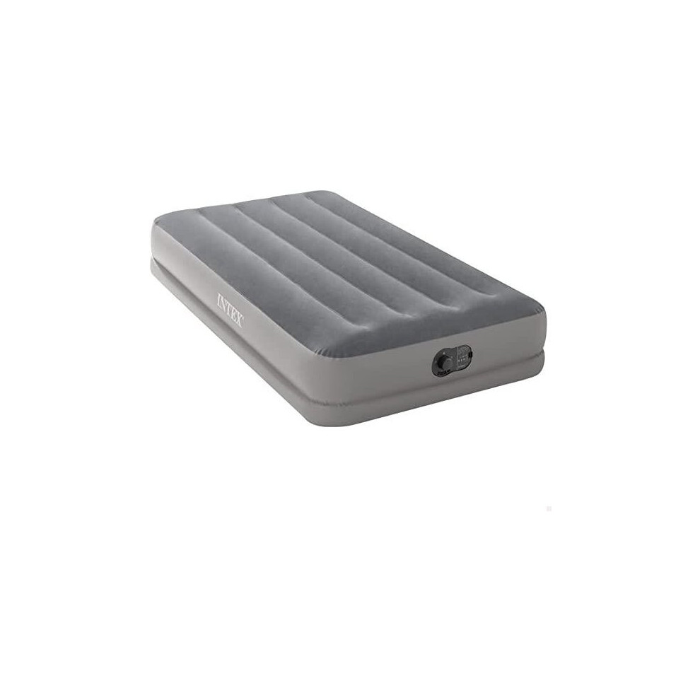 Intex 00; 64112; Twin Dura-Beam Prestige Airbed W/Fastfill Usb Pump