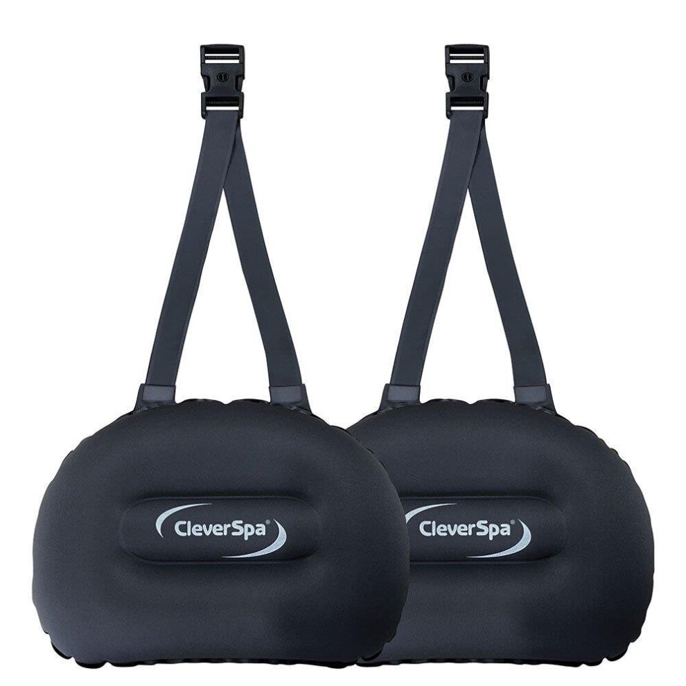 00; 8125; CLEVERSPA INFLATABLE HEADREST 2PK