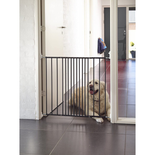 Scandinavian Pet Design SPD Wide Extending Pet Gate, Black 1