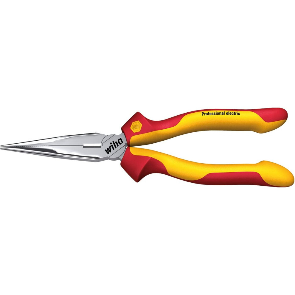 Wiha 160mm VDE Needle Nose Pliers(Assorted colors)