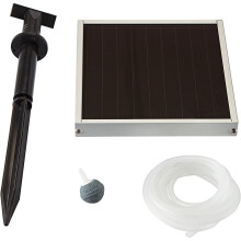 Pontec 46785 Pondo-Solar Air 150 Plus Solar Pump Ventilation Set for Pond System Solar Power