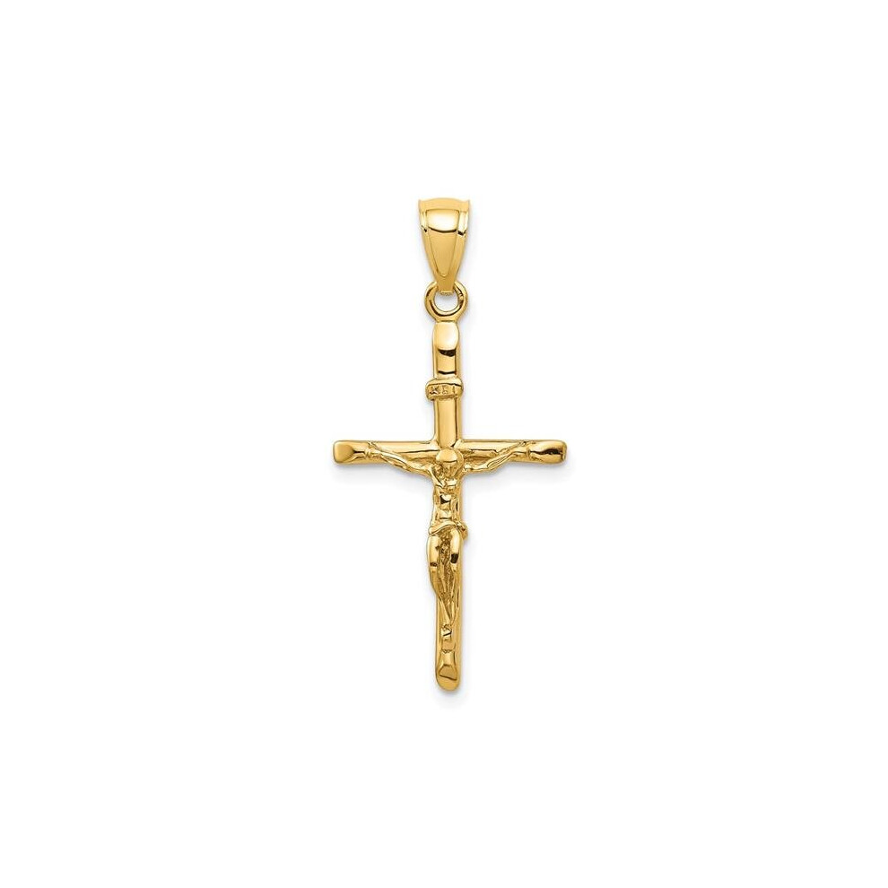 14K INRI Crucifix Pendant