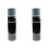 2 x Indasa Dark Grey One Pack High Build Acrylic Based Primer 500ml Aerosol 1