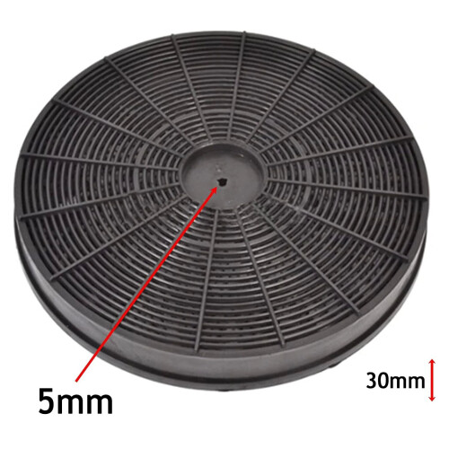 SPARES2GO Carbon Charcoal Vent Filter for ELECTROLUX Cooker Hood Extractor Fan 2
