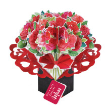 Pop Up Bouquet Of Roses Very Special Mum Pop Up Card Paper Flowers Any Occasion