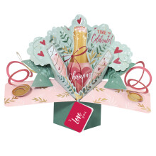 Pop Up Time To Celebrate I Love You Greeting Card Suit Any Celebration