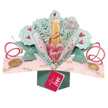 Pop Up Time To Celebrate To The One I Love Greeting Card Suit Any Occasion
