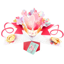 Big Hug Just For You Son & Daughter-In-Law Pop Up Card Suit Any Occasion