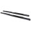 Ford Ranger T6 2011-On 4'' Oval Running Boards Side Steps Black 5