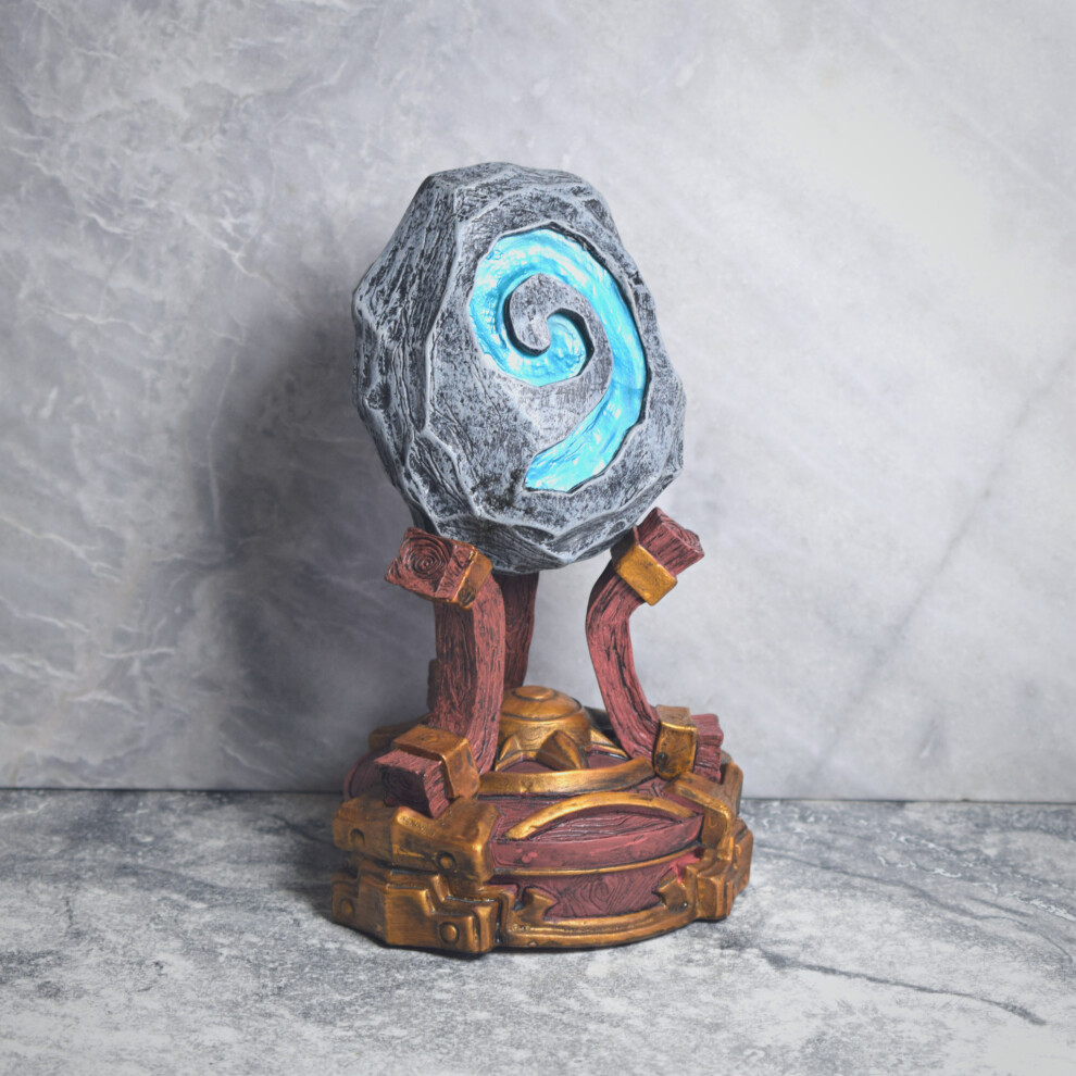 WoW World Of Warcraft Hearthstone Sculpture Model Light Replica Blizzard Employee 2013 Gift Warcraft LED Light Collectible Model Toy