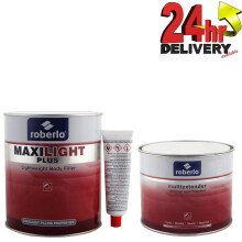 3L Maxilight Plus Car Body Filler & 1.5ltr Multiextender Finishing Stopper