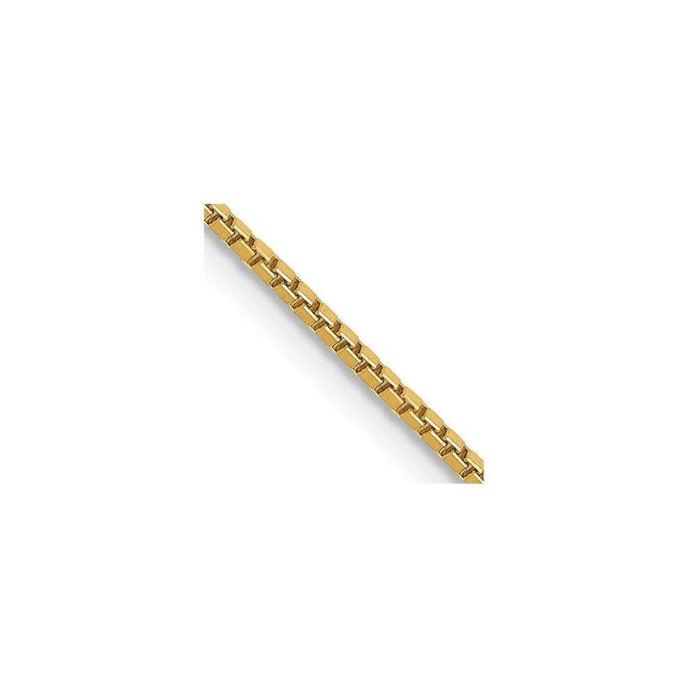 14K Yellow Gold 1.05 mm 20 in. Box Chain